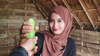 SAMPAI KAGET...‼️TIDAK DISANGKA JUMPA PERAWAN DESA CANTIK SENDIRIAN DI SAUNG SAWAH