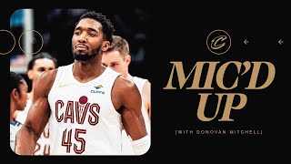 Cavs vs Timberwolves | Donovan Mitchell Mic'd Up | 2.10.2024