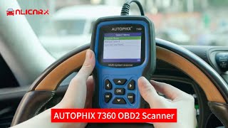 AUTOPHIX 7360 OBD2 Scanner For Toyota All System Automotive Code Reader ABS EPB SRS OIL BAT Reset