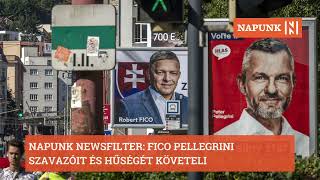 Napunk newsfilter: Fico Pellegrini szavazóit és hűségét követeli