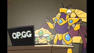 OP.GG 본인 등판 '아지르' #opgg #아지르  [LOL animation]