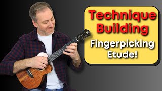 Intermediate Ukulele Etude for Hammer-Ons, Pull-Offs, Slides, & Swing Rhythm!