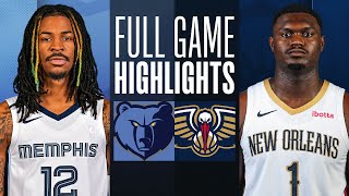 GRIZZLIES at PELICANS | FULL GAME HIGHLIGHTS | December 26, 2023