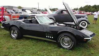 1969 BLACK CHEVROLET CORVETTE STINGRAY CONVERTIBLE NY 'VETT1969'