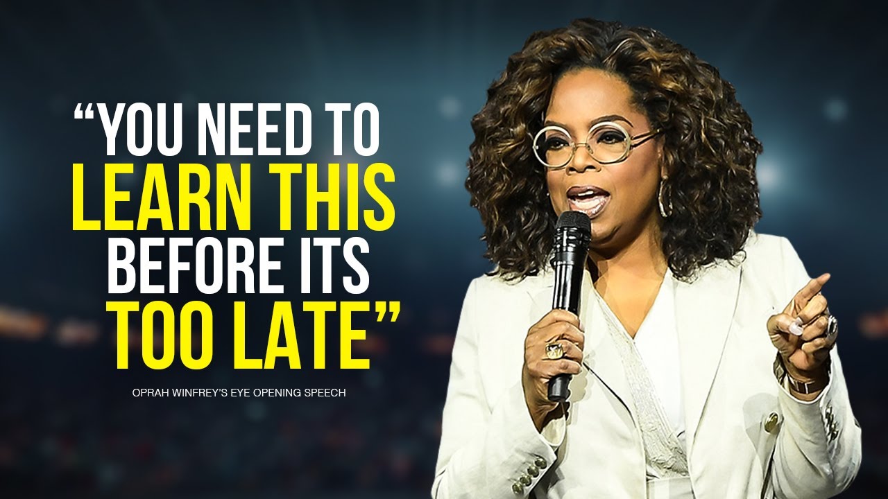 The Most Important Lesson People Learn TOO LATE - Oprah Winfrey - YouTube