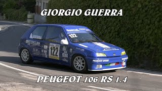 SALITA VITTORIO VENETO CANSIGLIO 2024 | GIORGIO GUERRA | PEUGEOT 106 RS 1400 | VIDEO BY BELLUNOVIDEO