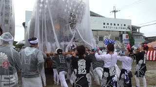 平成29年建水分神社宮入　二河原辺編　南河内だんじり祭り