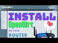 Install OpenWRT On Your Router