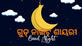 Good Night Shayari || Odia Good Night Shayari❣️❣️💔 || good night shayari whatsapp status ||