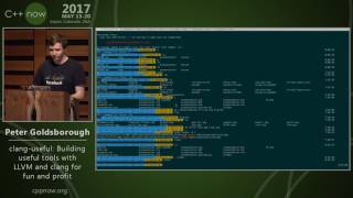 P. Goldsborough “clang-useful: Building useful tools with LLVM and clang for fun and profit\