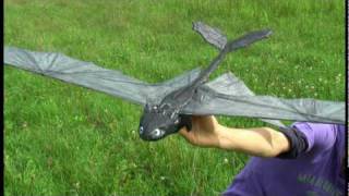 トゥース　Night Fury 13-1 (RC ornithopter ) of How to train your Dragon :Second Flight