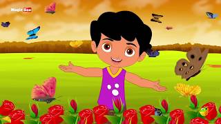 मैं गुलाब का फूल-Main Gulab Ka Phul | Rose flower song | Hindi Rhymes | Hindi Rhymes for Kids