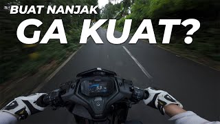 TES NANJAK AEROX TURBO DI CANGAR‼️ GA KUAT NANJAK⁉️