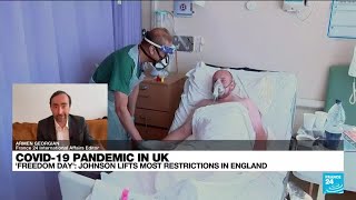 'Freedom day' in England despite warnings as virus surges worldwide • FRANCE 24 English