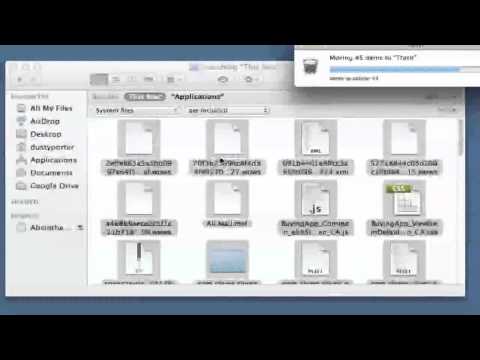 Mac Tutorial – How To Completely Uninstall Applications On A Mac