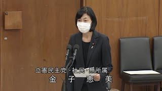 衆議院 2020年12月01日 震災復興特別委員会 #07 金子恵美（立憲民主党・社民・無所属）