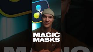 QUICK TIP // Magic Masks in Davinci Resolve Studio #davinciresolve #editing #magicmasks