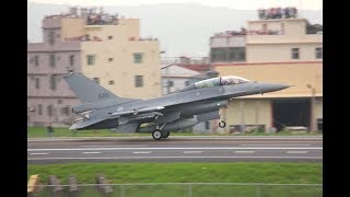 漢光演習彰化戰備道操演今登場 空軍戰機起降場面震撼