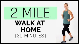2 Mile Walk At Home Workout (30 Minutes)