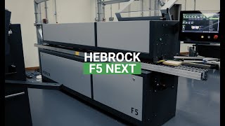 Hebrock F5 Next Edgebander - Guided Tour