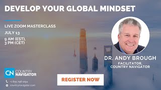 Masterclass: Develop your Global Mindset