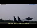 usaf s f 15 arrives in india for cope india 2018