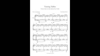 Turning Tables by Adele - Piano Accompaniment (Sheet Music)