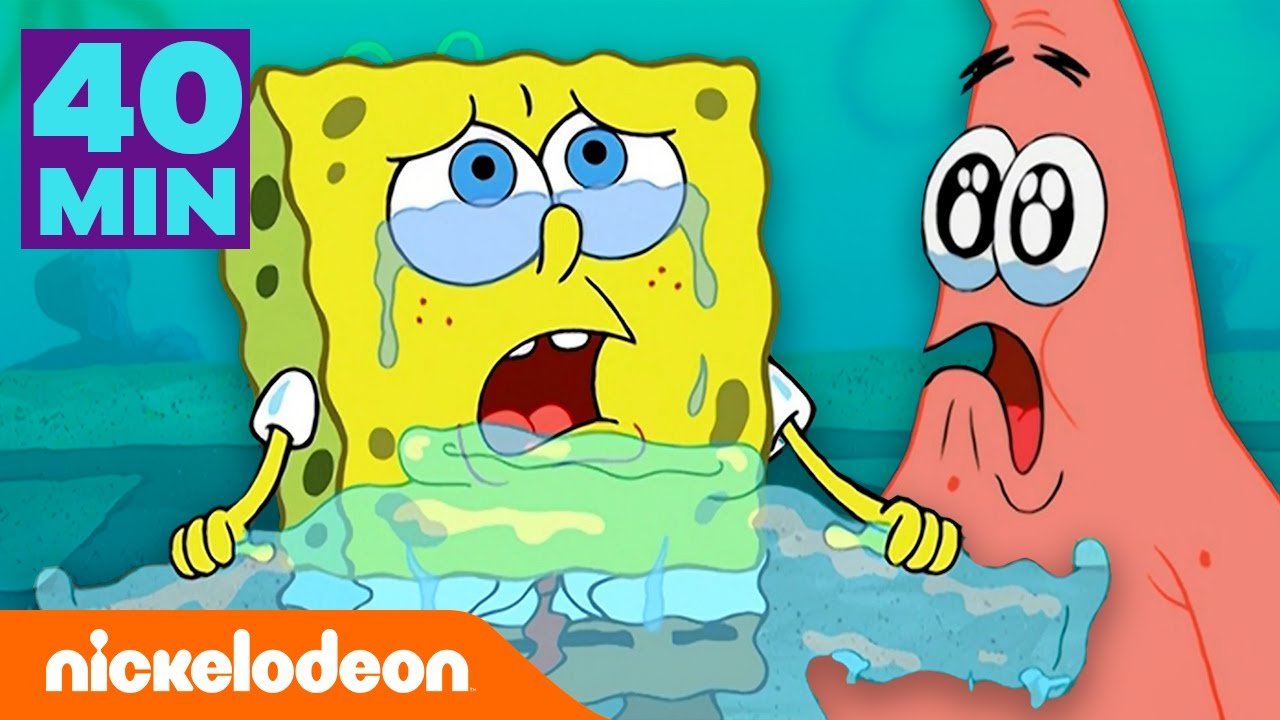 SpongeBob | Momen-Momen Tersedih SpongeBob Selama 40 Menit ...