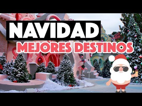 Mejores Destinos Para Viajar En Navidad - YouTube