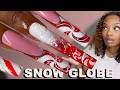 Snow Globe Nails Tutorial | EASY Snow Globe Nails