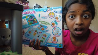 MAKING AQUABEAD CREATIONS!!! Ice Cream, Lions, and More!