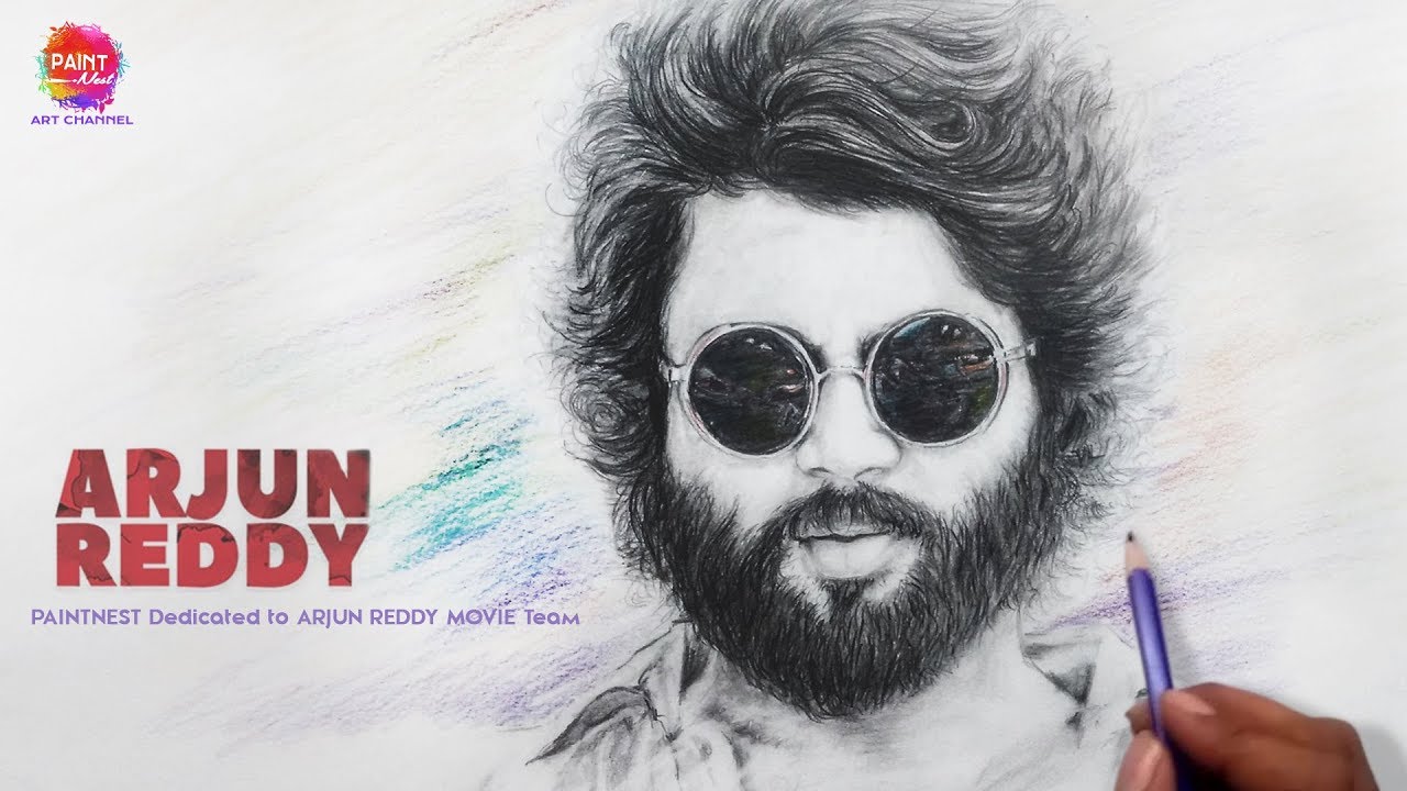 Vijay Devarakonda Pencil Drawing