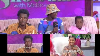 ama Deborah hilarious moment at #onuashowtimewithmcbrown