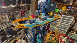LEGO Loop Coaster connected with LEGO Roller Coaster