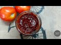 Easy homemade tomato sauce ll no preservatives ll Easy to make recipe🍅