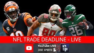 NFL Trade Deadline Live: Le'Veon Bell Trade Rumors, Latest Trades + Trent Williams & Jamal Adams