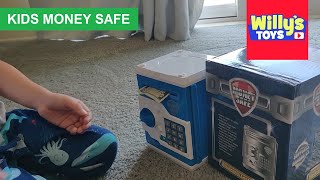 Kid's ATM Money Bank - Piggy Bank Safe