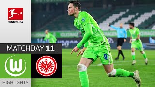 VfL Wolfsburg - Eintracht Frankfurt | 2-1 | Highlights | Matchday 11 – Bundesliga 2020/21