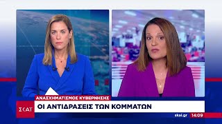 Ανασχηματισμός κυβέρνησης: Οι αντιδράσεις των κομμάτων | Μεσημβρινό δελτίο | 31/08/2021