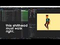 DUIK BASSEL AUTOMATED WALK CYCLE WALK THROUGH VIDEO