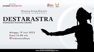 Destarastra oleh Wayang Orang Bharata