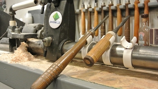 Lathe gouge holders and cheap Cu wire riveting