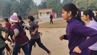 UP police running trial for female candidates दिनांक 05.02.2025, बलिया