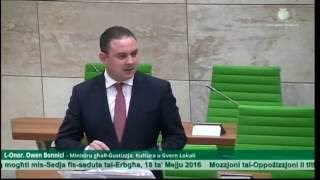 Owen Bonnici mgiddeb minn Marlene Farrugia