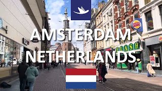 🇳🇱 Amsterdam, Netherlands - Rembrandtplein to Munttoren (Reguliersbreestraat)