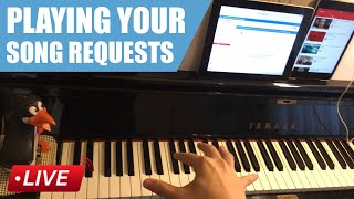 🔴Livestream 188: Playing ANY Song you Request on the Piano by ear! (Instructions in Description)