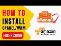 How to INSTALL cPanel/WHM on CentOS 7 In AWS FREE HOSTING In 2023 (ONE CLICK INSTALL)