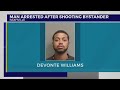 Man arrested after shooting outside Deja Vu nightclub in Midtown