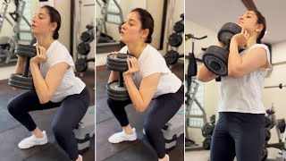 Actress Tamannaah Latest HEAVY GYM Workout Video | Tamannaah Latest Video | Daily Culture