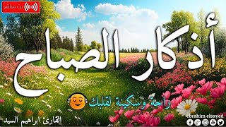 اذكار الصباح بصوت جميل هادئ مريح للقلب 💚 إذا قلته كفاك الله ورزقك من حيث لا تحتسب !!ابراهيم السيد